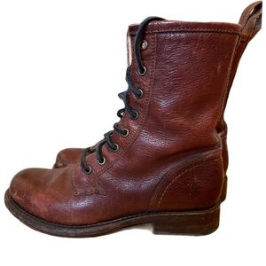 Frye combat boots